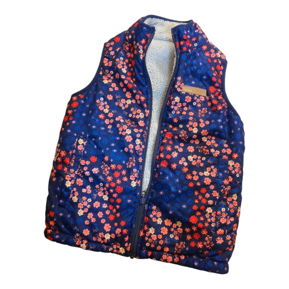 Girl's BUFFALO Reversible Vest sz 7/8